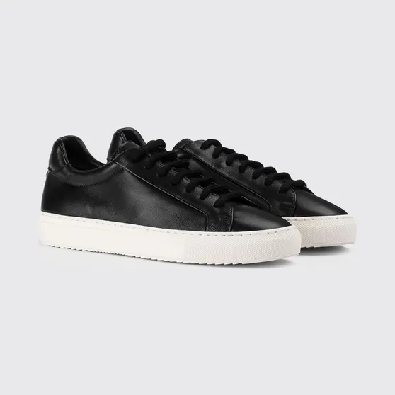 Doucal’s Leather Sneakers Black (DD8901JESSUF281EN00)