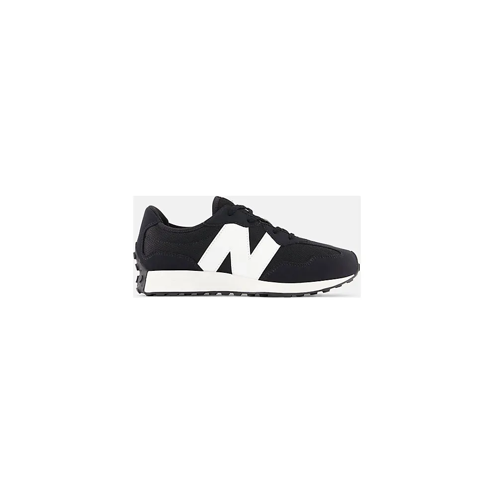 NEW BALANCE 327 Lace “BLACK / WHITE” (GS327CBW)