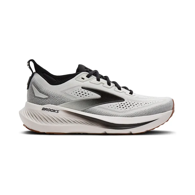 Brooks Glycerin 23 White Black Gum (110476-1D-187)