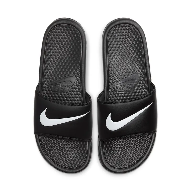 Nike Bennasi Swoosh 312618 Black/White Black/White (312618-011)