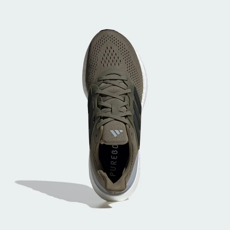 adidas Pureboost 23 Olive Strata Core Black Halo Silver (IF1548)