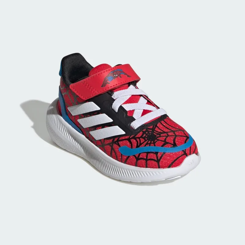 Adidas ADIDAS MARVEL SPIDER-MAN RUNFALCON 3.0 Shoes PEUTERS Pure Ruby / Cloud White / Bright Blue (IH8758)