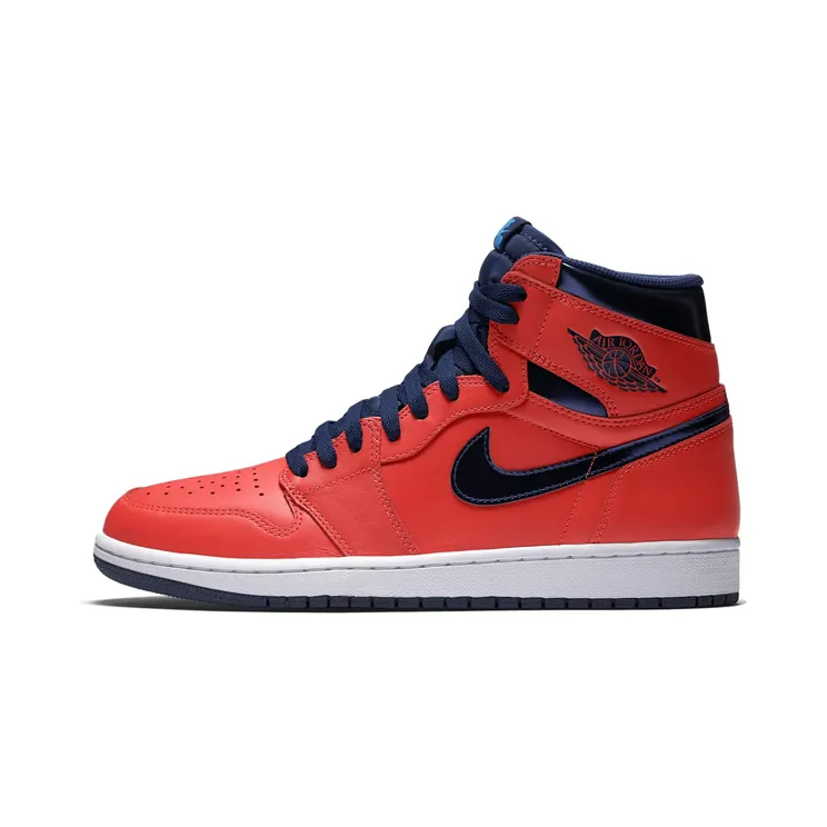 Air Jordan 1 Retro High OG David Letterman “Light Crimson / University Blue / White / Midnight Navy” (555088-606)
