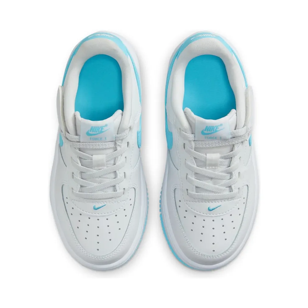 Nike Force 1 Low EasyOn White Aquarius Blue (FN0237-107)