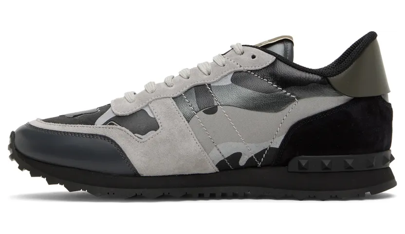 Valentino Garavani Blue & Gray Rockrunner Sneakers (1Y2S0723XVU) (3)
