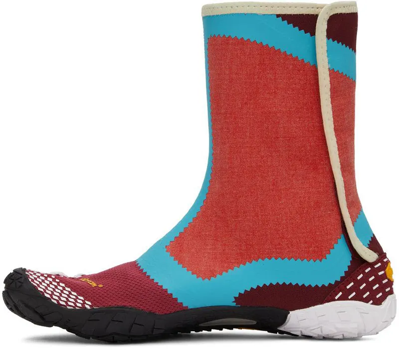 Suicoke Red & Blue NIN-HI FiveFingers (S21MHC3)