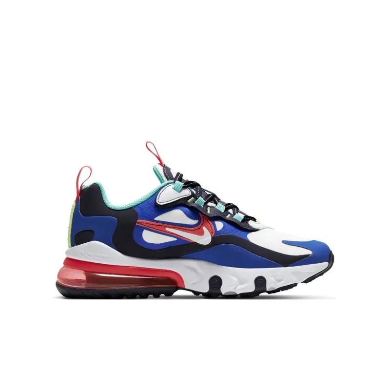 Nike Air Max 270 React Metallic Utopia Slate (GS) Metallic Utopia Slate/Ghost Green/Midnight Green (CU6697-001)