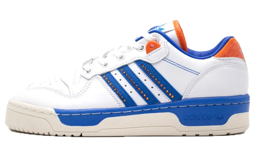 Adidas Swarovski x Rivalry Low ‘Cloud White Blue’ Cloud White/Blue/Orange (FX7469)