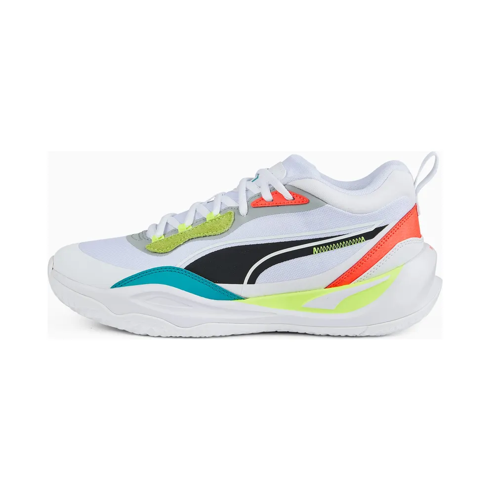 Puma Playmaker Pro Basketballschuhe Weiß (377572-02)