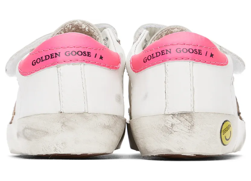 Golden Goose Baby Off-White Old School Sneakers (GJF00111.F003307.11218) (2)