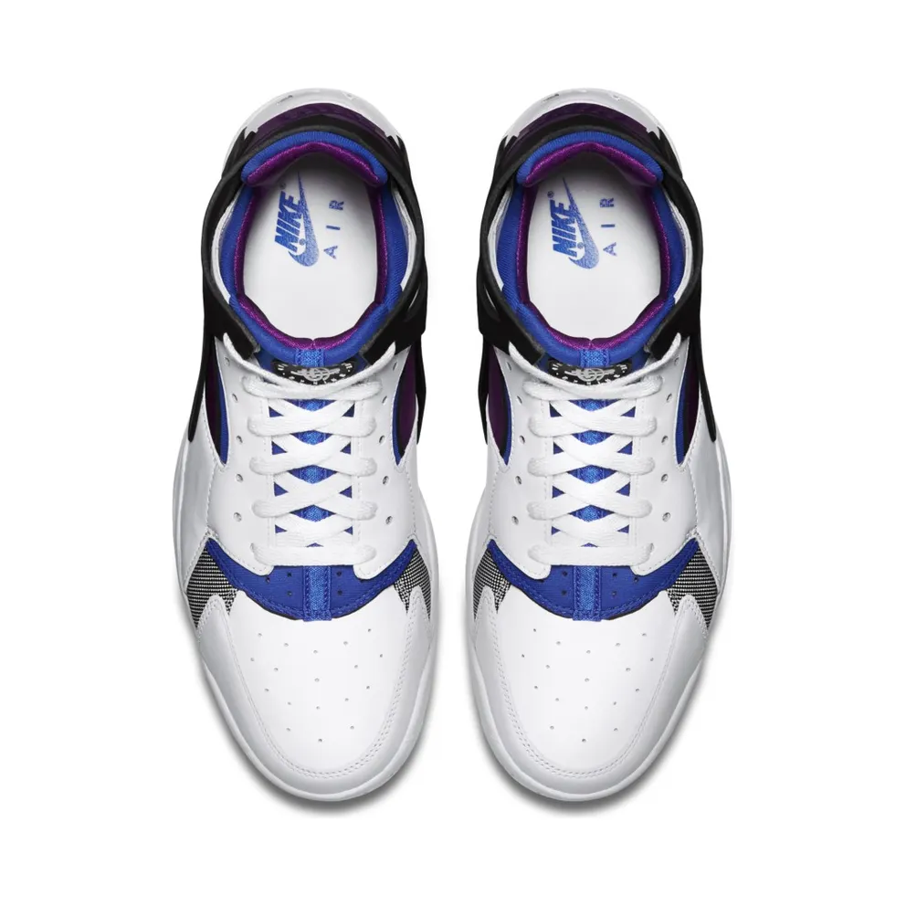 Nike Air Flight Huarache OG White/Black-Lyon Blue-Bld Brry (686203-100)