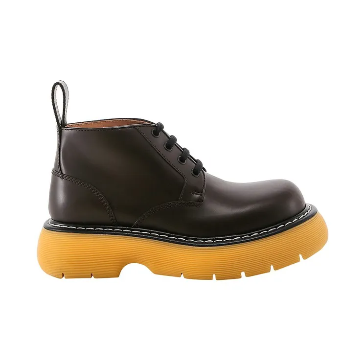 Bottega Veneta Bounce Ankle Boot Brown (651406V00H02062)