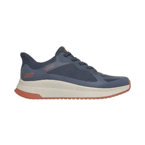 Skechers Slip-ins: BOBS Sport Squad Chaos 4 Marine/Oranje