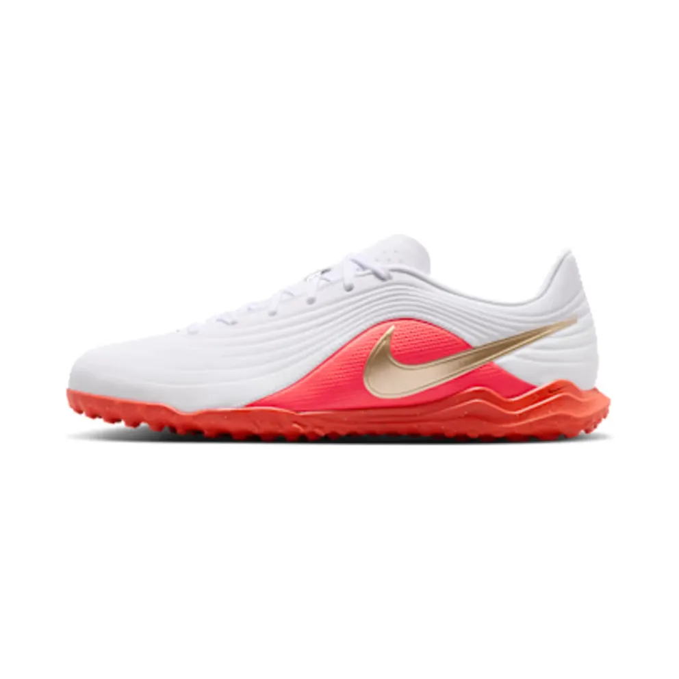 Nike Tiempo Maestro Club Turf Low-Top “White / Bright Crimson / Blur” (IB4482-100)