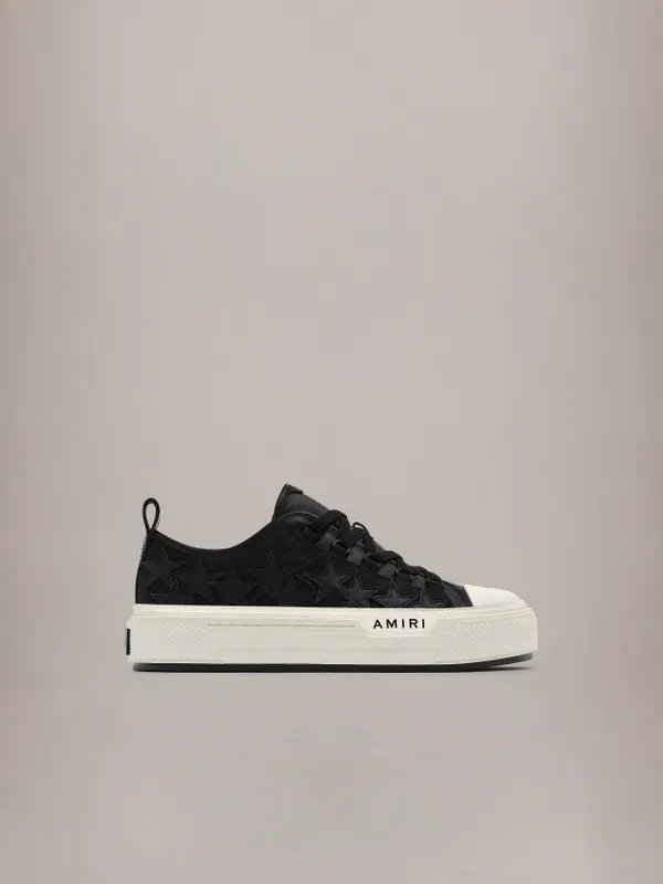 Amiri Stars Court Low “Black Black” (AM5SN003-003E)