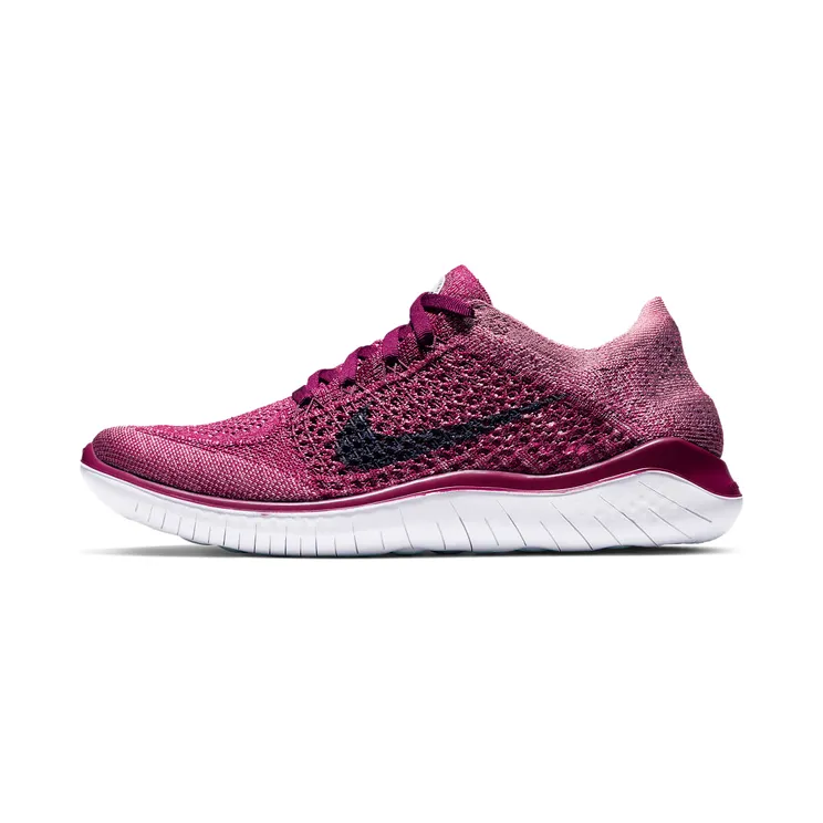 Nike Free RN Flyknit 2018 “Raspberry Red / White / Teal Tint / Blue Void” (942839-600)
