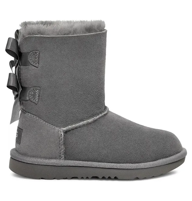UGG Bailey Bow II Boot Grey (1017394K-GREY)