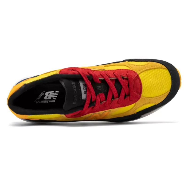New Balance 992 Yellow Red Yellow/Black-Red (M992DM)