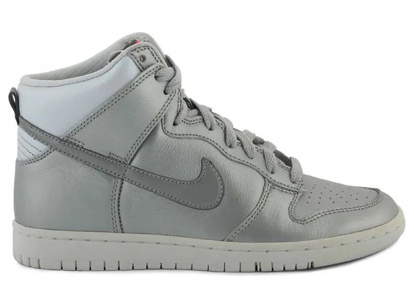 Nike Dunk High Skinny Metallic Silver (W)