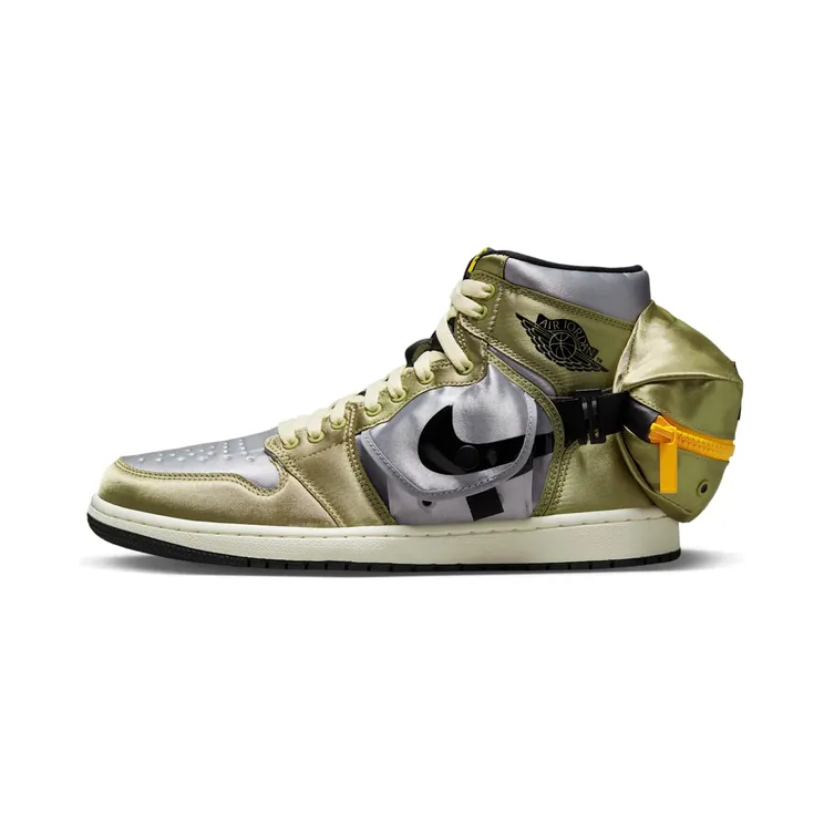 Air Jordan 1 High SP Utility “Neutral Olive / Light Steel Grey / Black / Taxi” (DO8727-200)