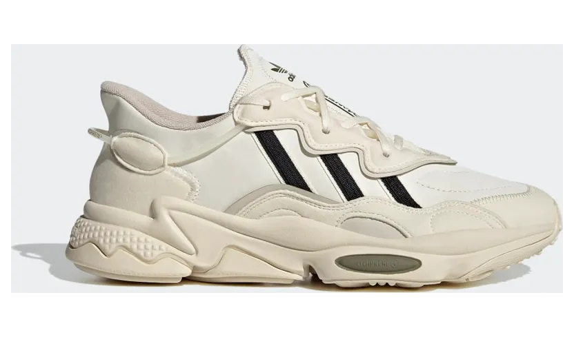 adidas OZWEEGO Schuh Cream White / Core Black / Focus Olive (H04242)
