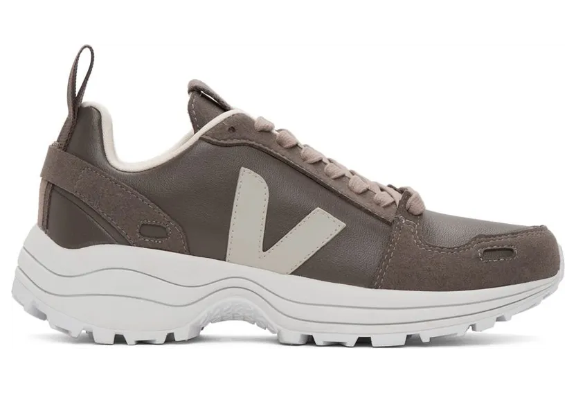 Rick Owens Taupe Veja Edition Hiking Sneakers (VM02A5801 SLVE)