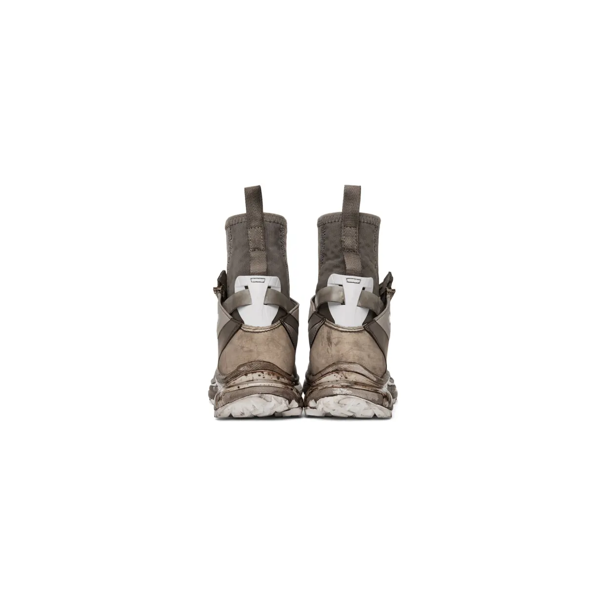 11 by Boris Bidjan Saberi Grey Salomon Edition Bamba 3 Sneakers (114 11xS) (3)