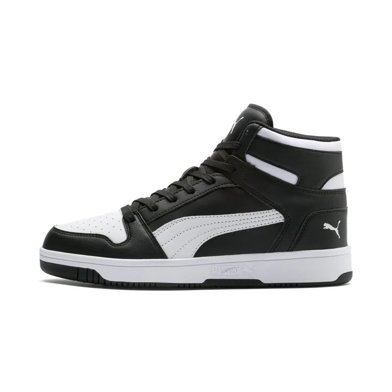 Puma Rebound Lay Up White/Black (369573-01)