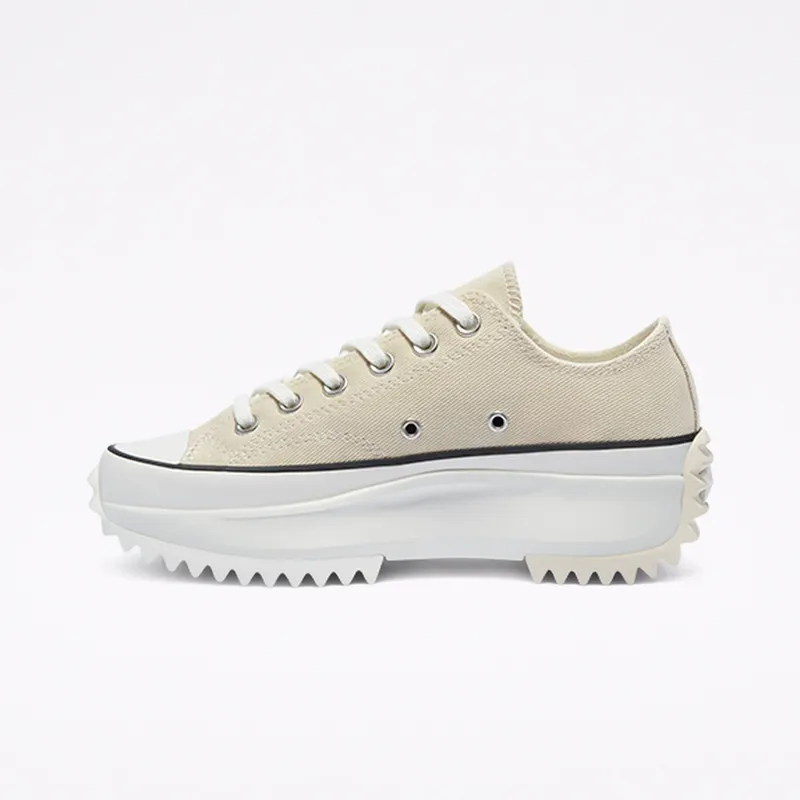 Converse Summer Denim Run Star Hike Low Top Vintage White/egret/Black (171895C)