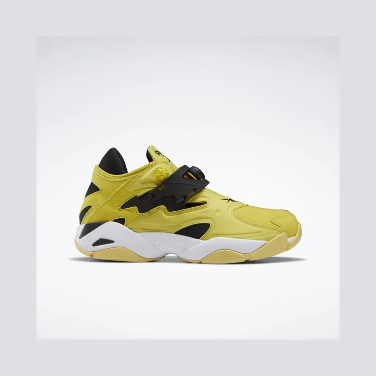 Reebok Pump Court Schoenen Utility Yellow / Black / White