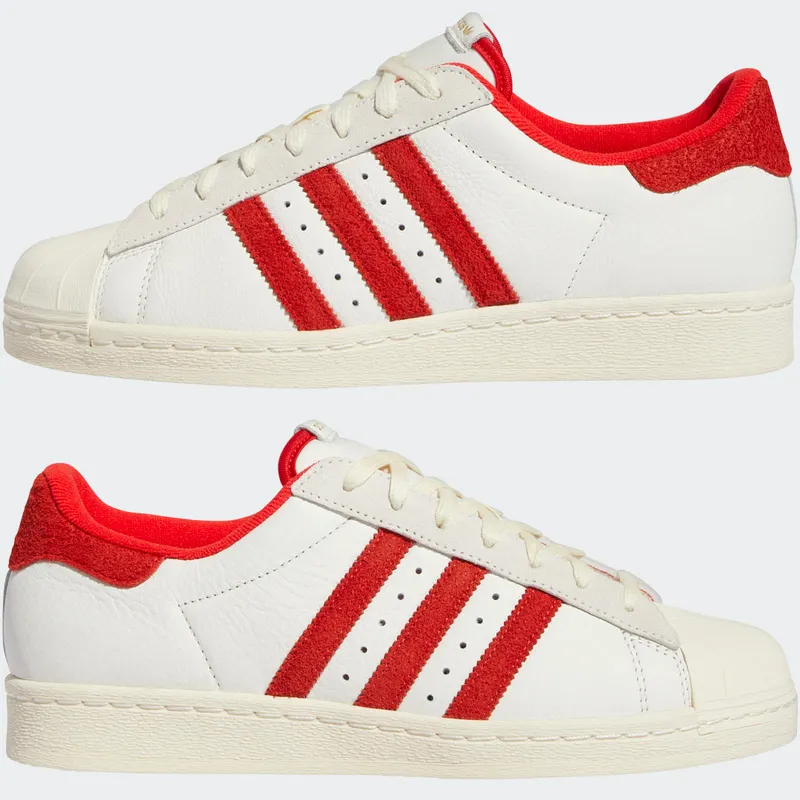 Adidas Superstar 82 Cloud White / Vivid Red / Cream White (GY8457)