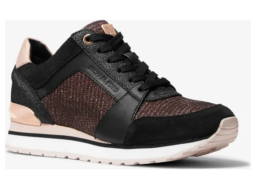 Michael Kors Sneaker Billie Black Rose (43F1BIFS1S)