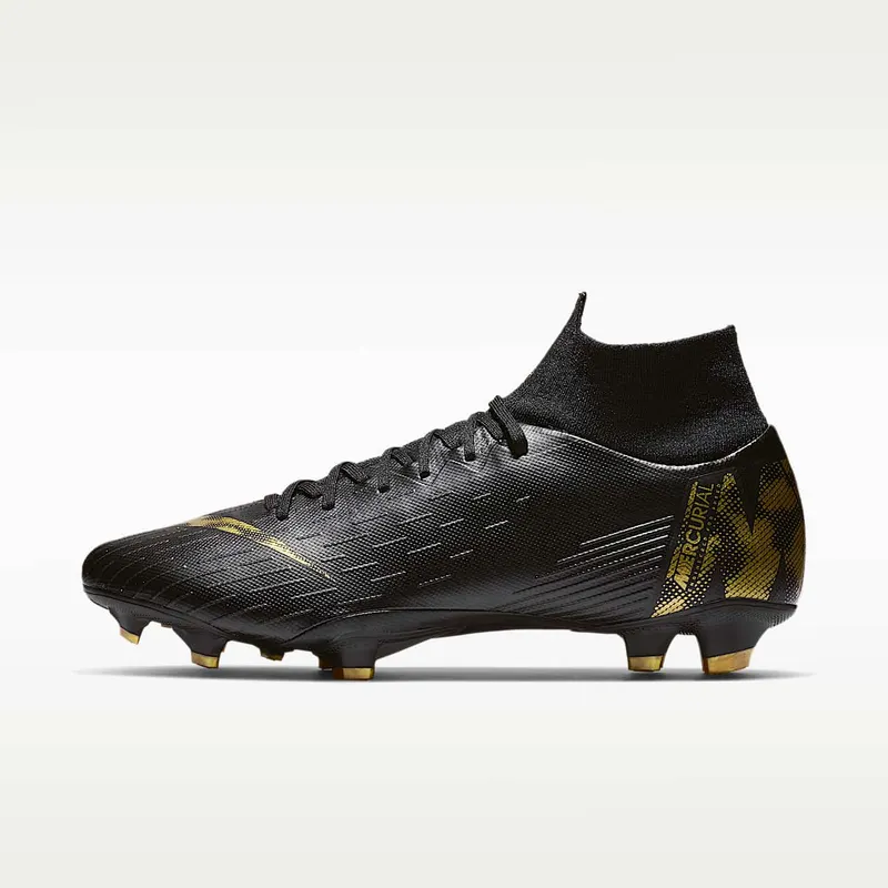 Nike SuperFly 6 Pro FG Black Metallic Gold (AH7368-077)
