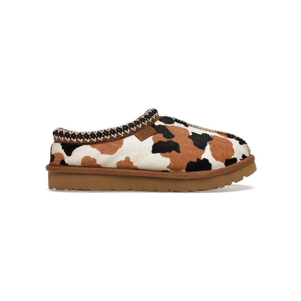 UGG Tasman Slipper Cow Print Chestnut (1120917-CHE)