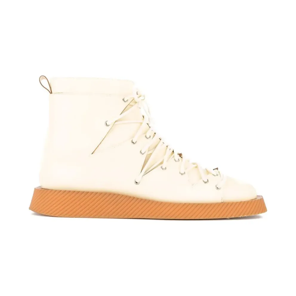 Jil Sander aus Leder – White (JI32416A8025)