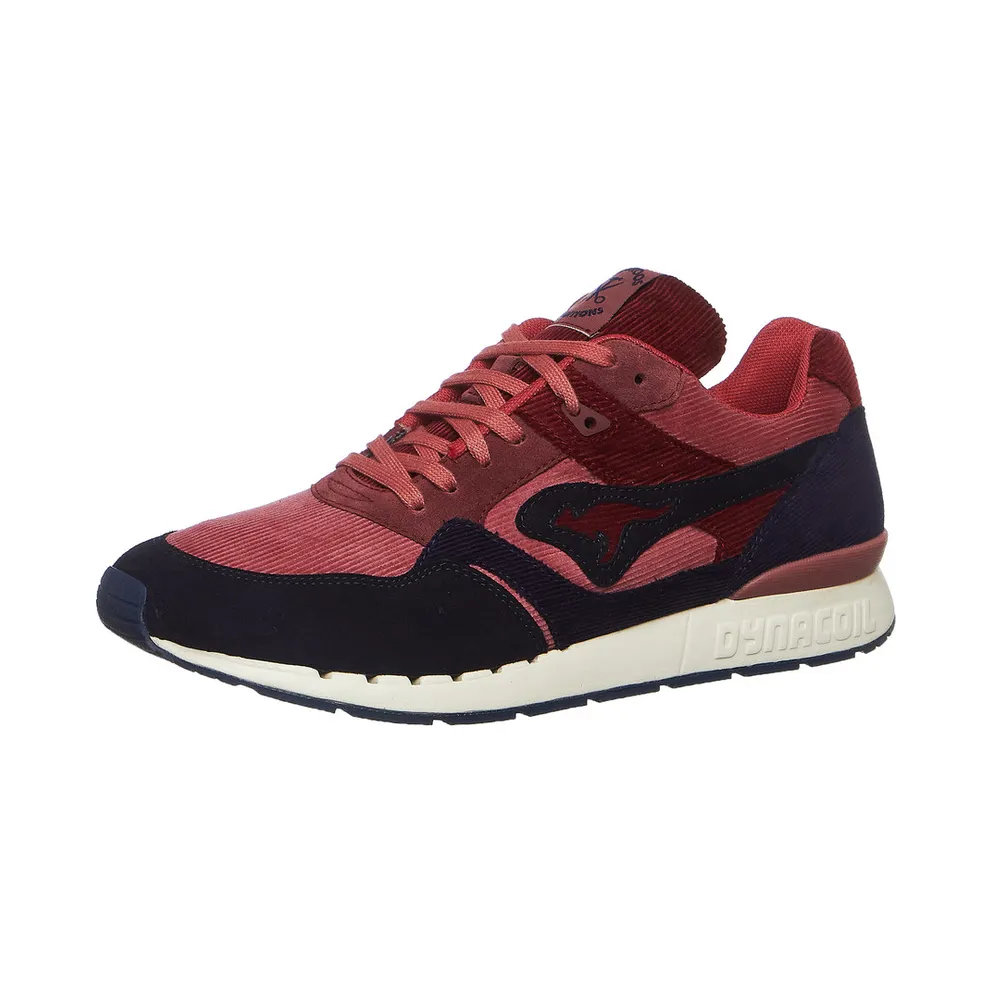 KangaROOS ROOStraditions Corduroy Racer 2 Dynacoil Handmade in Germany Dark Navy / Dusty Rose (47510-4058)