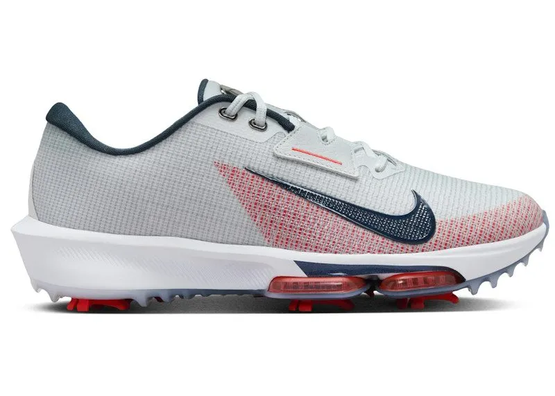Nike Infinity Tour 2 Pure Platinum White Light Crimson Armory Navy (FZ8798-001)