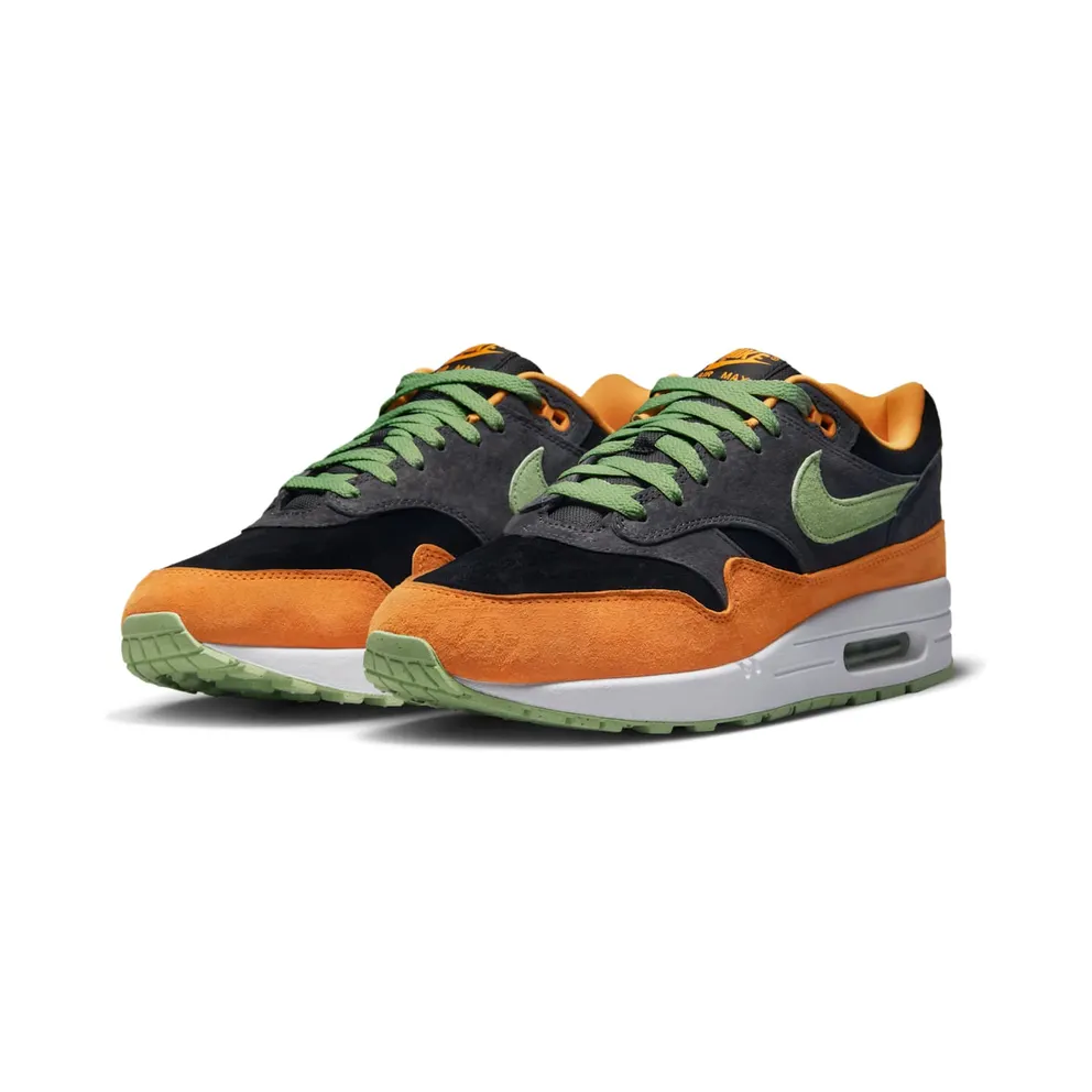 Nike Air Max 1 Premium Anthracite/Black/Kumquat/Honeydew (DZ0482-001)