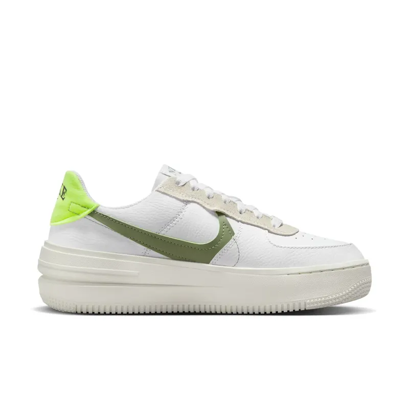 Nike Air Force 1 PLT.AF.ORM White Oil Green (FJ4739-100)