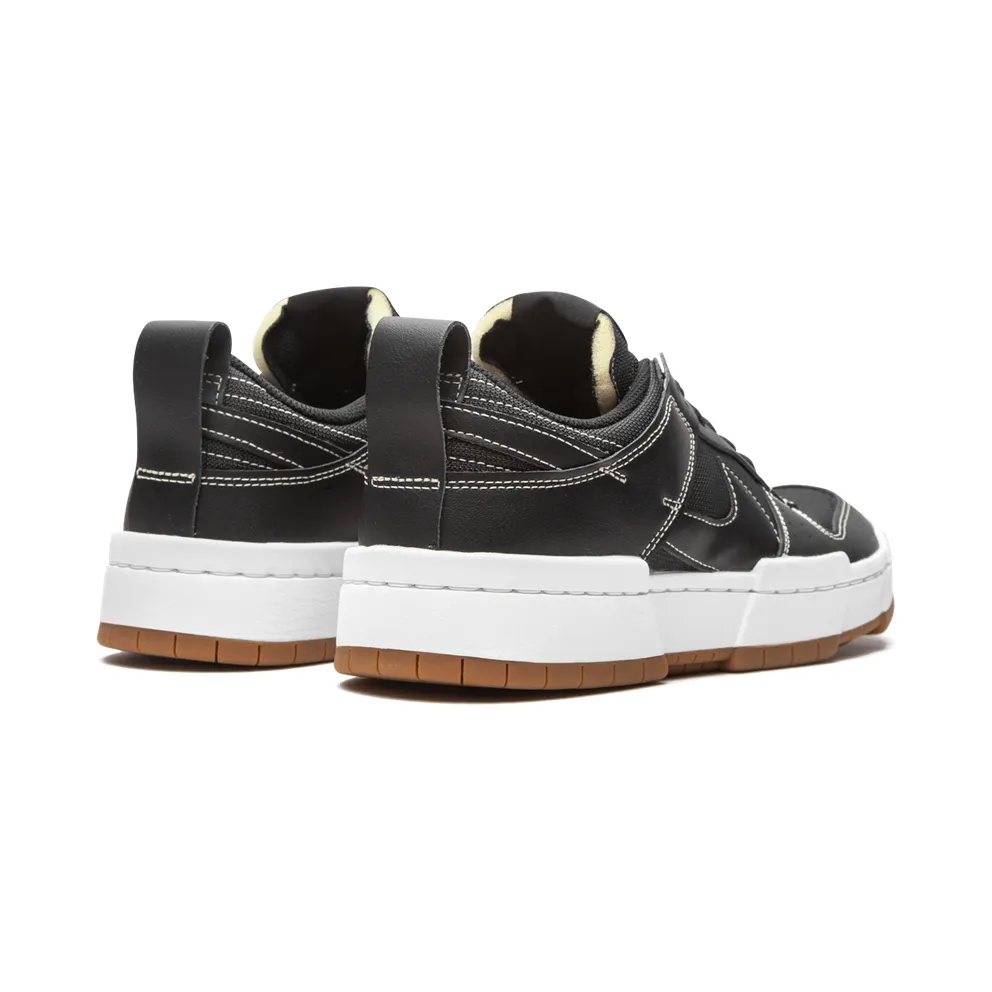 Nike Dunk Low Black White Gum (W) Black/White-Gum Medium Brown (CK6654-002)
