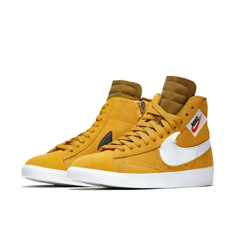 Nike Blazer Mid Rebel Yellow Ochre (W) Yellow Ochre/Summit White-Black (BQ4022-700)