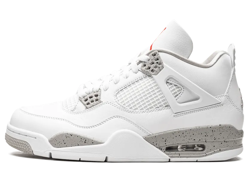 Air Jordan 4 Retro Tech White (GS) (2021) (DJ4699-100)