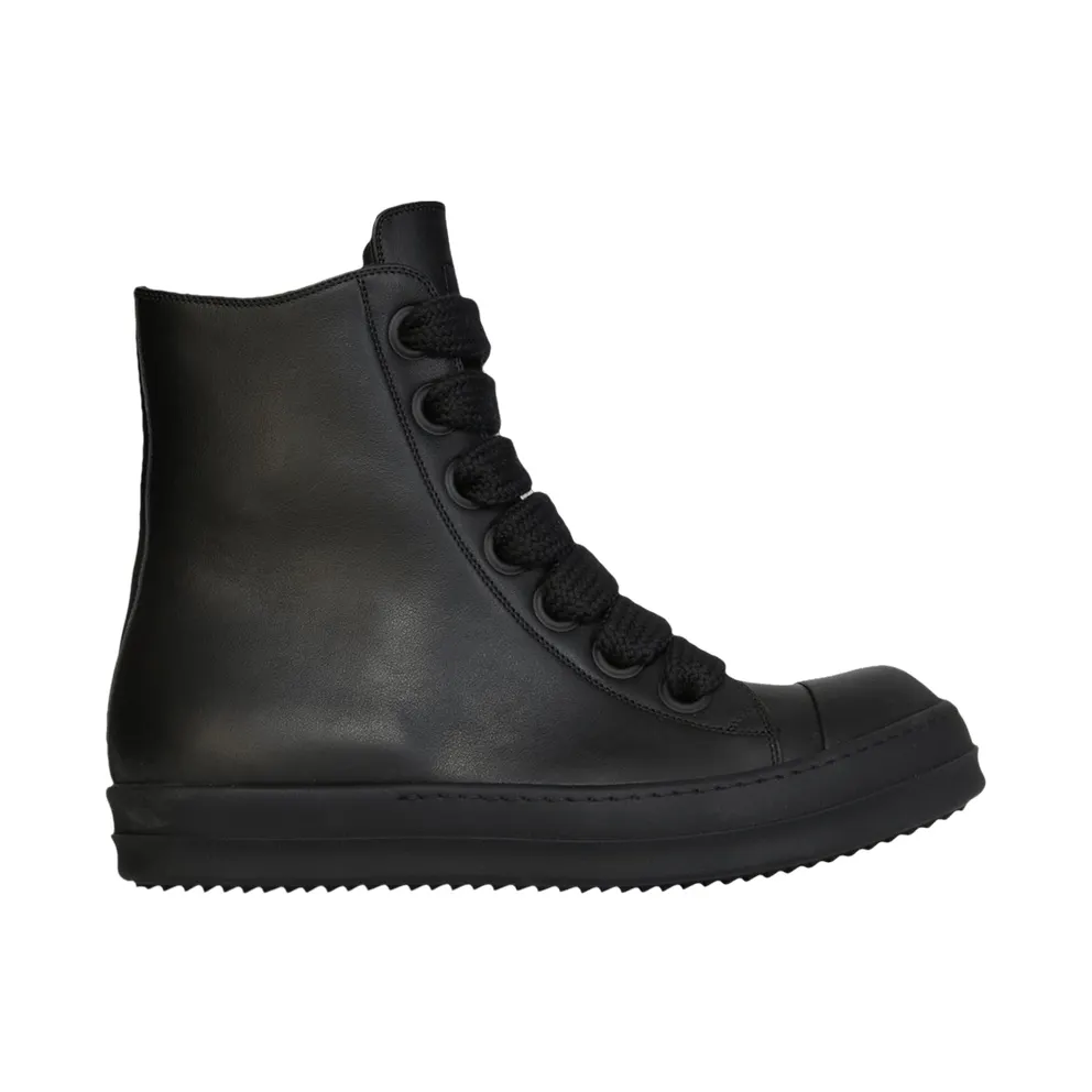 Rick Owens Lido Ramones High Top Black SS24 (RU01D3892LCOW2-9999)