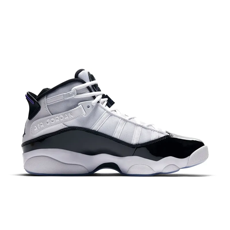 Jordan 6 Rings Concord (2018) White/Black-Dark Concord (322992-104)