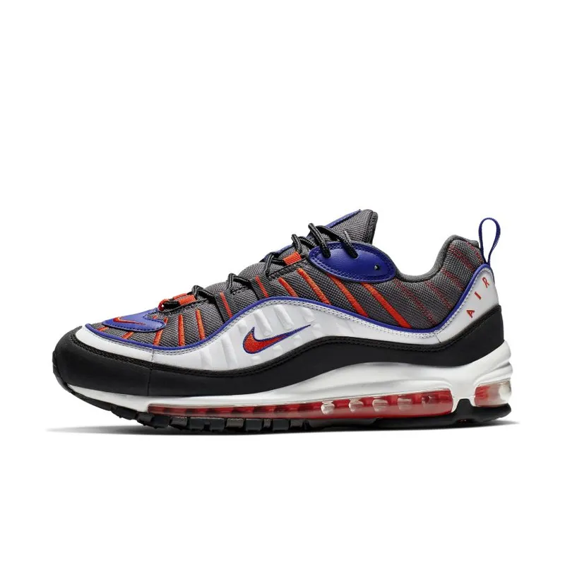 Nike Air Max 98 Gunsmoke Team Orange Gunsmoke/Team Orange-Laser Orange-White (640744-012)