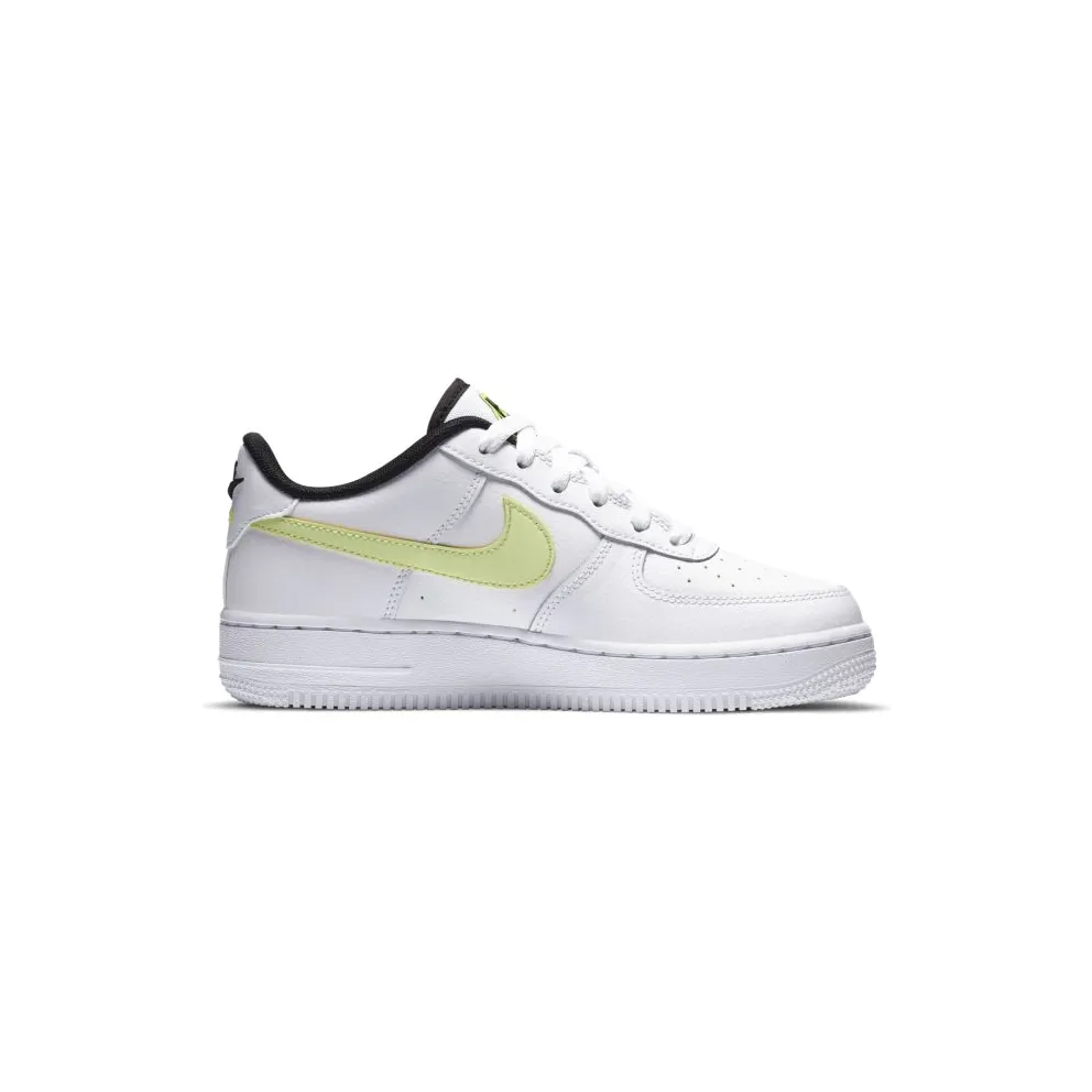 Nike Air Force 1 Low Worldwide White Barely Volt (GS) White/Volt-Black-Barely Volt (CN8536-100)