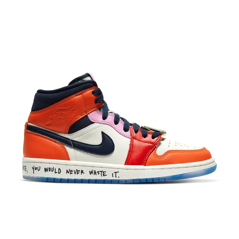 Air Jordan WMNS 1 Mid SE Fearless Melody Ehsani (2019) (CQ7629-100)