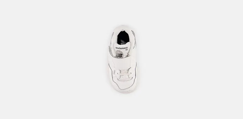 New Balance 550 Bungee Lace Strap White Grey (IHB550PB)