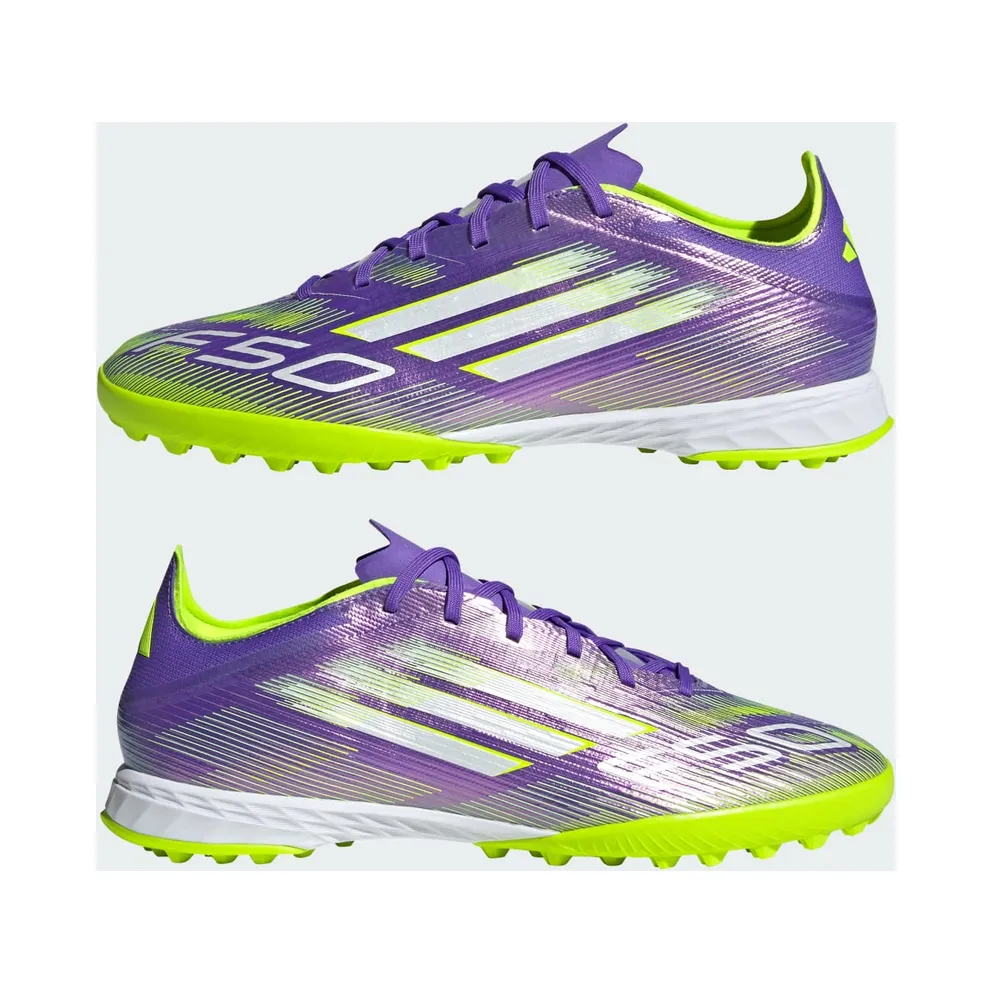 adidas F50 Pro TF Purple Rush Cloud White Lucid Lemon (JH7665)