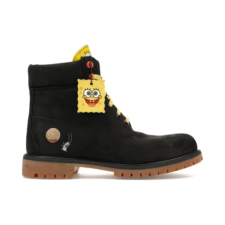 Timberland 6″ Boot Spongebob Black (TB0A22TF 001)
